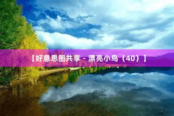 【好意思图共享 - 漂亮小鸟（40）】