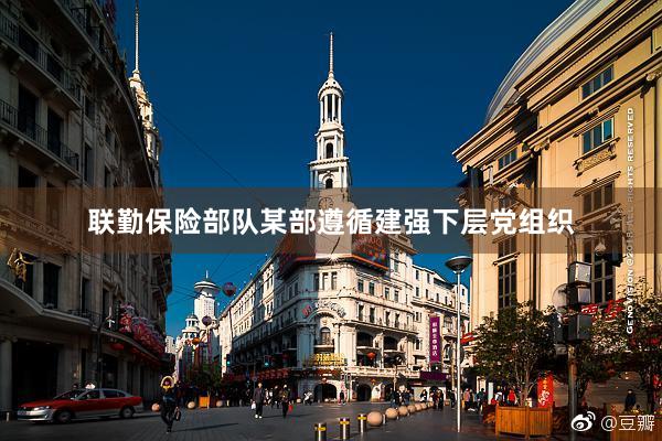 联勤保险部队某部遵循建强下层党组织