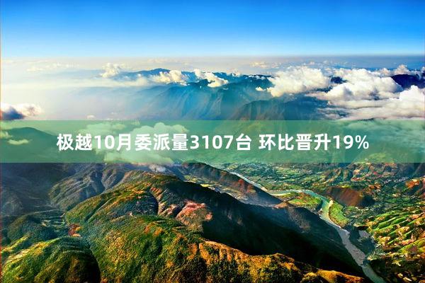 极越10月委派量3107台 环比晋升19%