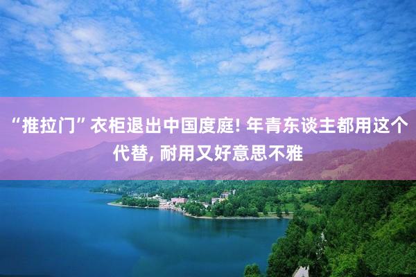 “推拉门”衣柜退出中国度庭! 年青东谈主都用这个代替, 耐用又好意思不雅